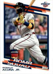 Ronald Acuna Jr Baseball Cards 2022 Topps Opening Day Bomb Squad Prices