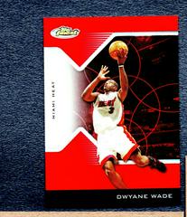 Dwyane Wade [Red Refractor] #100 Basketball Cards 2004 Finest Prices