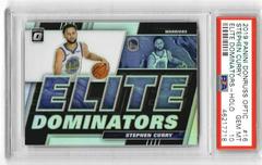 Stephen Curry [Holo] Basketball Cards 2019 Panini Donruss Optic Elite Dominators Prices