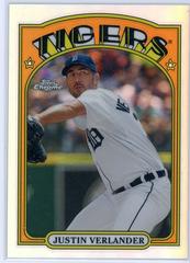 Justin Verlander #JV Baseball Cards 2013 Topps Chrome 1972 Insert Prices