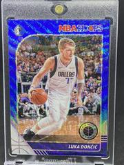 Luka Doncic [Blue Wave] Basketball Cards 2019 Panini Hoops Premium Stock Prices