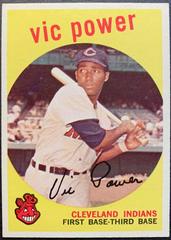 Vic Power [White Back] #229 Baseball Cards 1959 Topps Prices
