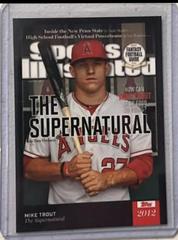 Mike Trout Baseball Cards 2021 Topps X Sports Illustrated Prices