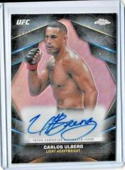 Carlos Ulberg [Black Refractor] #CVA-CUL Ufc Cards 2024 Topps Chrome UFC Veteran Autograph Prices