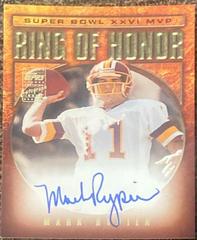 Mark Rypien Football Cards 2002 Topps Ring of Honor Autographs Prices