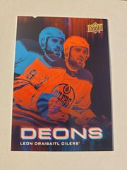 Leon Draisaitl #D-5 Hockey Cards 2023 Upper Deck Deons Prices