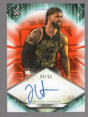 Jey Uso [Orange] Wrestling Cards 2021 Topps WWE Autographs Prices