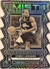 Kawhi Leonard #2 Basketball Cards 2022 Panini Obsidian Mist Prices
