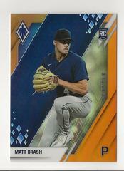 Matt Brash [Neon Orange] Baseball Cards 2022 Panini Chronicles Phoenix Prices