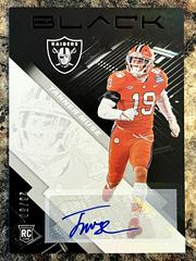 Tanner Muse [Autograph Silver] #197 Football Cards 2020 Panini Black Prices