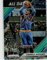 Carmelo Anthony [Green Prizm] Basketball Cards 2016 Panini Prizm All Day Prices