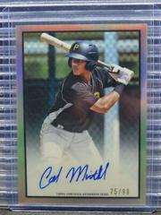 Cal Mitchell [Autograph Chrome Refractor] #CMI Baseball Cards 2019 Bowman Heritage Prices