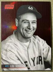 Lou Gehrig [Red] #21 Baseball Cards 2021 Stadium Club Chrome Prices