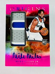 Mike Miles Jr. [Pink] #17 Basketball Cards 2023 Panini Origins Rookie Autograph Prices