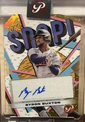 Byron Buxton [Gold] #OSA-BB Baseball Cards 2023 Topps Pristine Oh Snap Autographs Prices