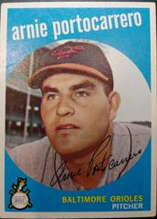 Arnie Portocarrero #98 Baseball Cards 1959 Topps Prices