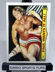 Paul Wants It All Wrestling Cards 1985 Topps WWF Prices