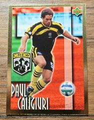 Paul Caligiuri [Gold] #7 Soccer Cards 1997 Upper Deck MLS Prices
