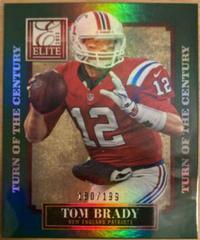 Tom Brady [Turn of the Century] #58 Football Cards 2013 Panini Elite Prices