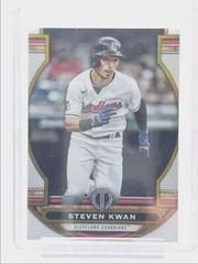 Steven Kwan [Gold] #17 Baseball Cards 2023 Topps Tribute Prices