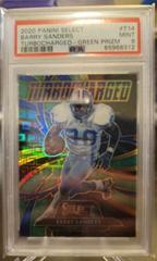 Barry Sanders [Green Prizm] Football Cards 2020 Panini Select Turbocharged Prices