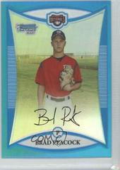 Brad Peacock [Refractor] #BCP180 Baseball Cards 2008 Bowman Chrome Prospects Prices