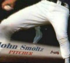 John Smoltz #132 Baseball Cards 1998 Sports Illustrated Then & Now Prices