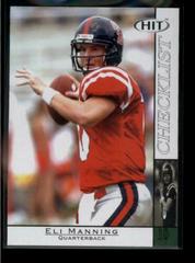 Eli Manning Rookie Cards Checklist, Top Rookie Guide, Buying Details