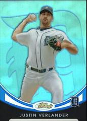 Justin Verlander [Refractor] Baseball Cards 2010 Finest Prices