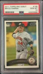 Bryce Harper #196 Baseball Cards 2011 Topps Pro Debut Prices