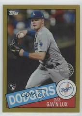 Gavin Lux [Gold Refractor] #85TC-5 Baseball Cards 2020 Topps Chrome 1985 Prices