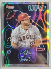 Mike Trout [Lava] Baseball Cards 2022 Bowman's Best UFO Prices
