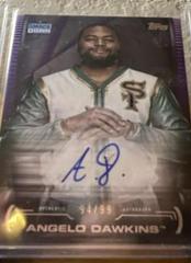 Angelo Dawkins [Purple] #A-AD Wrestling Cards 2021 Topps WWE Undisputed Superstar Roster Autographs Prices