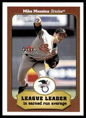 Mike Mussina Baseball Cards 2001 Fleer Tradition Prices