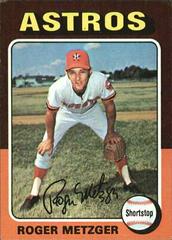 Roger Metzger #541 Baseball Cards 1975 Topps Mini Prices