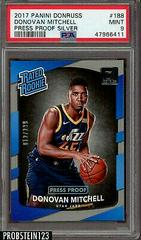 Donovan Mitchell [Press Proof Silver] #188 Basketball Cards 2017 Panini Donruss Prices