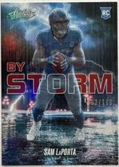 Sam LaPorta [Spectrum Red] Football Cards 2023 Panini Absolute By Storm Prices