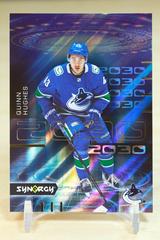 Quinn Hughes Hockey Cards 2022 Upper Deck Synergy 2030 Prices