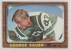 George Sauer #101 Football Cards 1966 Topps Prices