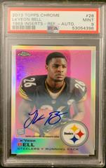 LE'Veon Bell [Refractor Autograph] #28 Football Cards 2013 Topps Chrome 1969 Inserts Prices