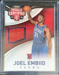 Joel Embiid Platinum Blue Basketball Cards 2014 Panini Totally Certified Prices