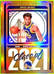 Moses Moody [Holo] Basketball Cards 2021 Panini Hoops Class Of Prices