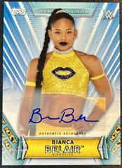 Bianca Belair [Blue] #A-EST Wrestling Cards 2019 Topps WWE Women's Division Autographs Prices