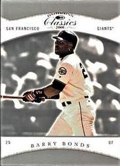 Barry Bonds Baseball Cards 2001 Donruss Classics Prices