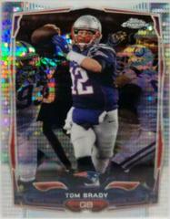 Tom Brady [Xfractor] #28 Football Cards 2014 Bowman Chrome Prices