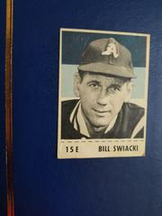 Bill Swiacki #15E Football Cards 1956 Shredded Wheat Prices