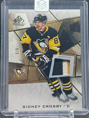 Sidney Crosby [Gold Premium Memorabilia] Hockey Cards 2021 SP Game Used Prices