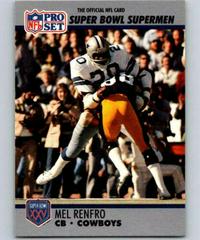 Mel Renfro #106 Football Cards 1990 Pro Set Super Bowl 160 Prices
