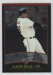 Albert Belle #6 Baseball Cards 2001 Bowman Chrome Prices