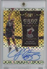 Alonzo Mourning [Gold Prizm] Basketball Cards 2018 Panini Select in Flight Signatures Prices